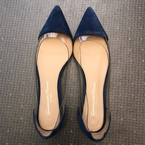 gianvito rossi plexi flat